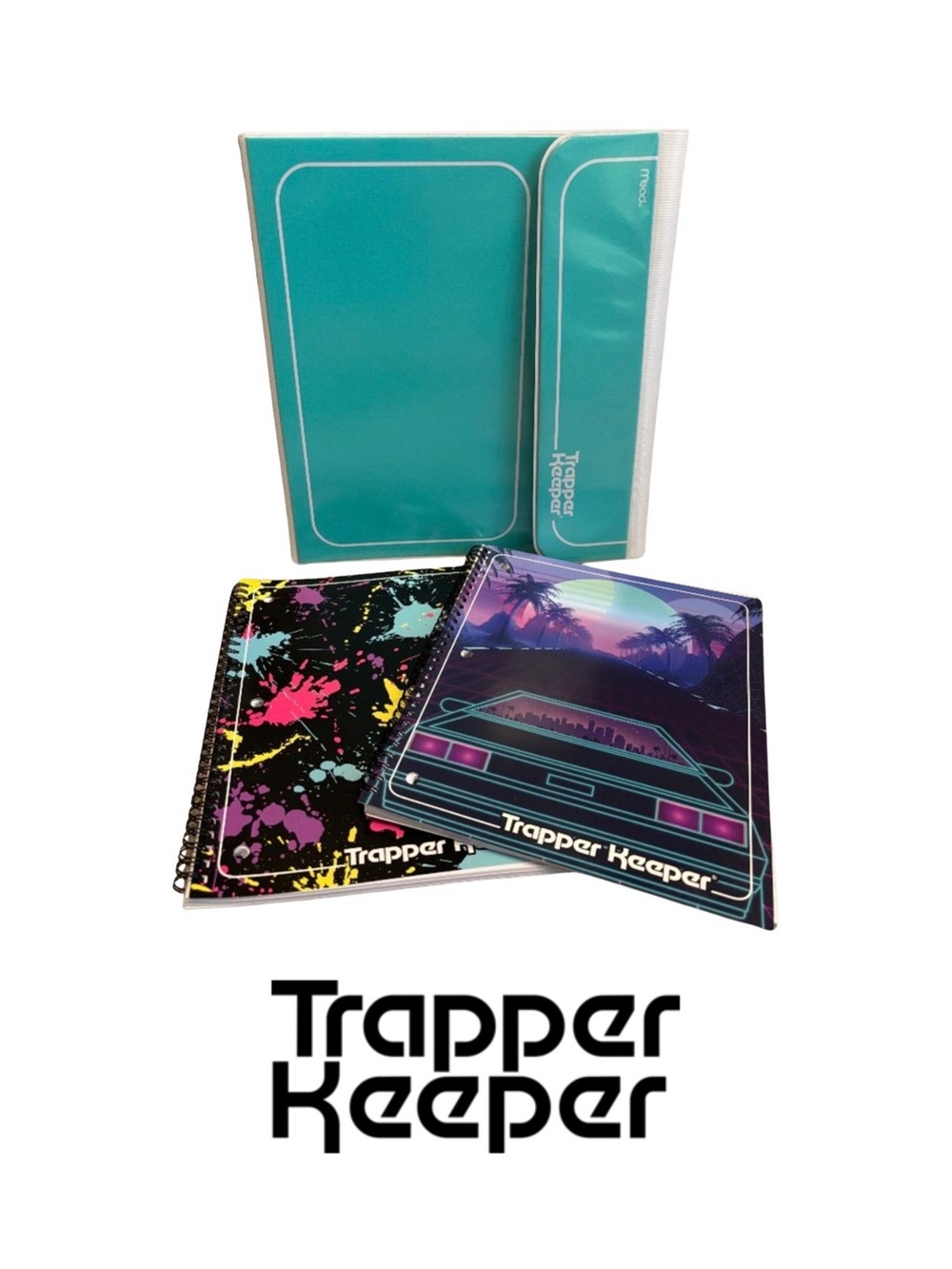 Mead Authentic Trapper Keeper - Teal